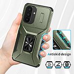 Θήκη Samsung Galaxy A27 5G - OEM Camshield Kickstand - Σκληρή Πλάτη PC+TPU - Πράσινο - Stand — εικόνα 4