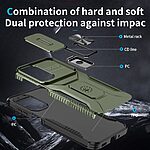 Θήκη Samsung Galaxy A27 5G - OEM Camshield Kickstand - Σκληρή Πλάτη PC+TPU - Πράσινο - Stand — εικόνα 8
