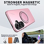 Θήκη Samsung Galaxy A27 5G - OEM - Σκληρή Πλάτη PC+TPU - Ροζ - Stand — εικόνα 2
