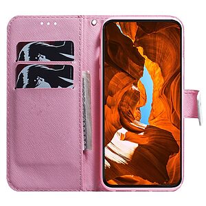 Θήκη Samsung Galaxy A27 5G - OEM - Flip Πορτοφόλι από Συνθετικό Δέρμα (PU) με TPU - Ροζ - Wallet/Stand — εικόνα 2