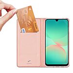 Θήκη Samsung Galaxy A27 5G - DUX DUCIS Skin Pro Series - Flip Πορτοφόλι από Συνθετικό Δέρμα (PU) με TPU - Ροζ - Wallet/Stand — εικόνα 3