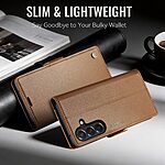 Θήκη Samsung Galaxy A27 5G - CASEME 023 - Flip Πορτοφόλι από Συνθετικό Δέρμα (PU) με TPU - Καφέ - RFID/Wallet/Stand — εικόνα 8