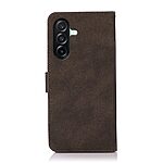 Θήκη Samsung Galaxy A27 5G - KHAZNEH - Flip Πορτοφόλι από Συνθετικό Δέρμα (PU) με TPU - Καφέ - Wallet/Stand — εικόνα 7