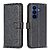 Flip Πορτοφόλι από Συνθετικό Δέρμα (PU) για Samsung Galaxy A27 5G (BINFEN COLOR BF17) σε Μαύρο — θήκες καρτών, μαγνητικό κλείσιμο & ρυθμιζόμενη βάση stand για hands-free προβολή.