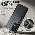 Θήκη Samsung Galaxy A27 5G - CASEME 023 - Flip Πορτοφόλι από Συνθετικό Δέρμα (PU) με TPU - Μαύρο - RFID/Wallet/Stand — εικόνα 10
