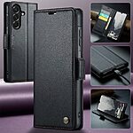 Θήκη Samsung Galaxy A27 5G - CASEME 023 - Flip Πορτοφόλι από Συνθετικό Δέρμα (PU) με TPU - Μαύρο - RFID/Wallet/Stand — εικόνα 6