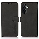 Flip Πορτοφόλι από Συνθετικό Δέρμα (PU) για Samsung Galaxy A27 5G (KHAZNEH) σε Μαύρο — θήκες καρτών, μαγνητικό κούμπωμα & βάση στήριξης για hands-free χρήση.
