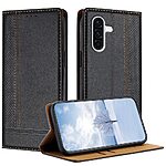 Flip Πορτοφόλι από Συνθετικό Δέρμα (PU) με TPU για Samsung Galaxy A27 5G (OEM) σε Μαύρο — θήκη καρτών, βάση στήριξης & μαγνητικό κούμπωμα για καθημερινή προστασία.