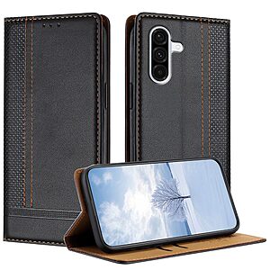 Flip Πορτοφόλι από Συνθετικό Δέρμα (PU) με TPU για Samsung Galaxy A27 5G (OEM) σε Μαύρο — θήκη καρτών, βάση στήριξης & μαγνητικό κούμπωμα για καθημερινή προστασία.
