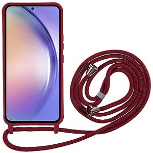 ΘΗΚΕΣ ΚΙΝΗΤΩΝ SAMSUNG ΑΞΕΣΟΥΑΡ 10 Θήκη Samsung Galaxy A27 5G - OEM - Πλάτη TPU - Κόκκινο Σκούρο - Λουράκι — εικόνα 2