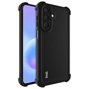 ΘΗΚΕΣ ΚΙΝΗΤΩΝ SAMSUNG ΑΞΕΣΟΥΑΡ 17 Πλάτη TPU για Samsung Galaxy A27 5G (IMAK) σε Μαύρο — airbag γωνίες & ανασηκωμένα χείλη για ολοκληρωμένη προστασία από πτώσεις & γρατζουνιές.