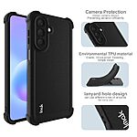 Θήκη Samsung Galaxy A27 5G - IMAK - Πλάτη TPU - Μαύρο - Λουράκι — εικόνα 7