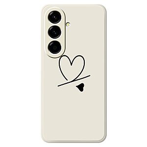 ΘΗΚΕΣ ΚΙΝΗΤΩΝ SAMSUNG ΑΞΕΣΟΥΑΡ 41 Πλάτη TPU για Samsung Galaxy A27 5G (OEM) σε Μπεζ με μοτίβο καρδιών — αντιολισθητική λαβή, ανασηκωμένα χείλη γύρω από κάμερα & ίσια κομψή γραμμή.