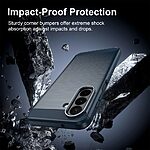 Θήκη Samsung Galaxy A27 5G - AMORUS - Πλάτη TPU - Μπλε — εικόνα 4
