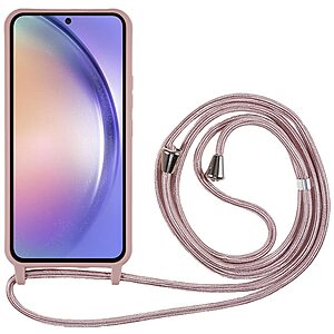ΘΗΚΕΣ ΚΙΝΗΤΩΝ SAMSUNG ΑΞΕΣΟΥΑΡ 8 Θήκη Samsung Galaxy A27 5G - OEM - Πλάτη TPU - Ροζ - Λουράκι — εικόνα 2