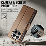 Θήκη Xiaomi 17T 5G - CASEME 023 - Flip Πορτοφόλι από Συνθετικό Δέρμα (PU) - Καφέ - RFID/Wallet/Stand — εικόνα 10