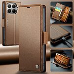 Θήκη Xiaomi 17T 5G - CASEME 023 - Flip Πορτοφόλι από Συνθετικό Δέρμα (PU) - Καφέ - RFID/Wallet/Stand — εικόνα 6