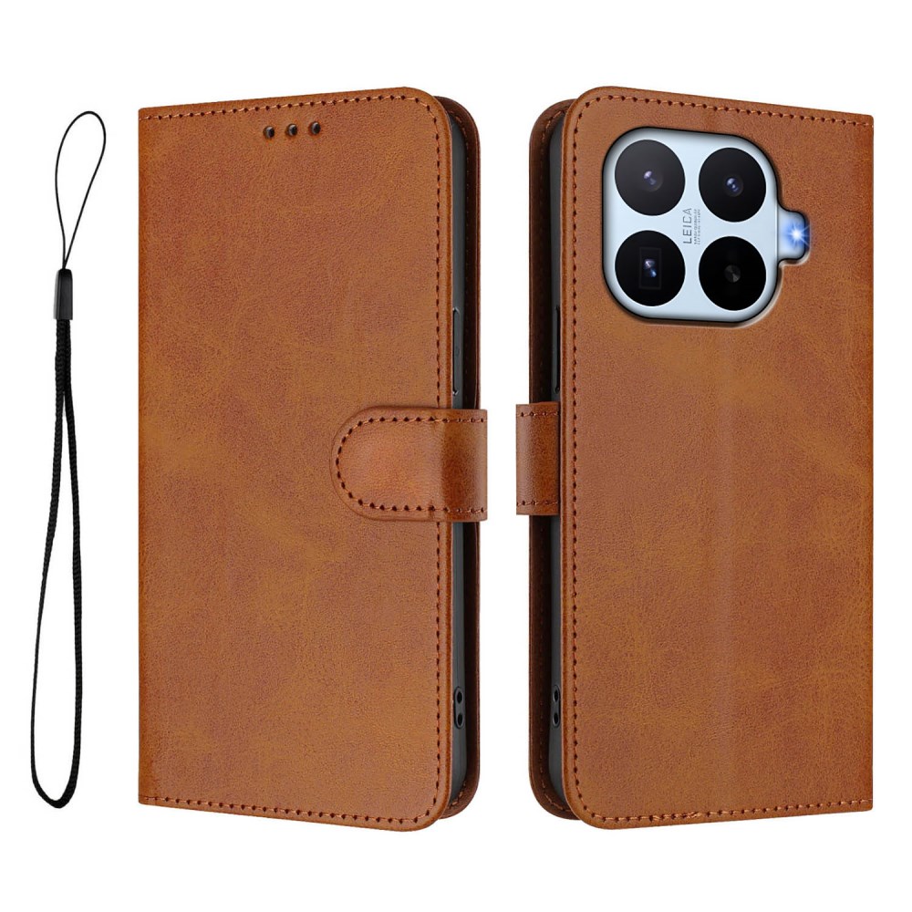 Θήκη Xiaomi 17T 5G - OEM - Flip Πορτοφόλι από Συνθετικό Δέρμα (PU) με TPU - Καφέ - RFID/Wallet/Stand/Λουράκι Flip Πορτοφόλι από Συνθετικό Δέρμα (PU) για Xiaomi 17T 5G (OEM) σε Καφέ — RFID προστασία, θήκες καρτών, αναδιπλούμενο stand & λουράκι καρπού.