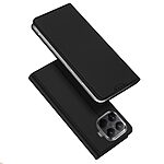 Flip Πορτοφόλι από Συνθετικό Δέρμα (PU) για Xiaomi 17T 5G (DUX DUCIS Skin Pro Series) σε Μαύρο — θήκη καρτών & ρυθμιζόμενη βάση Stand για hands-free προβολή.