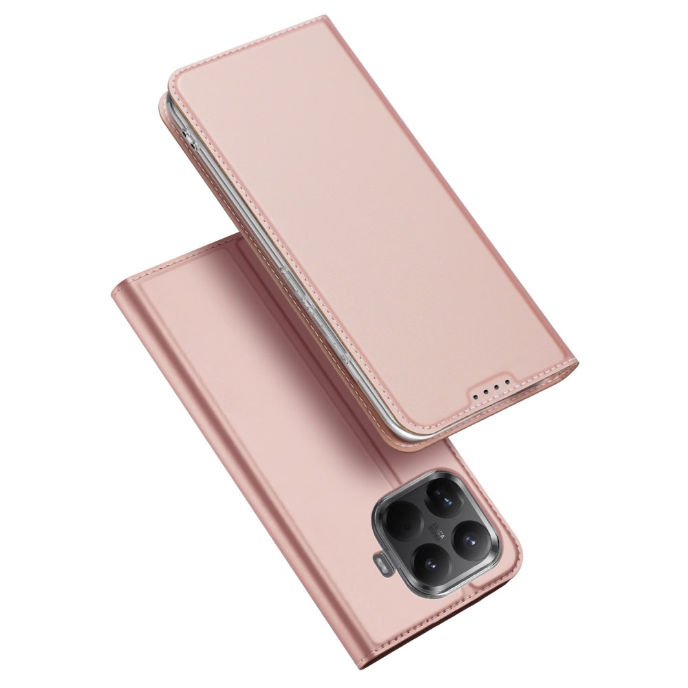 Θήκη Xiaomi 17T 5G - DUX DUCIS Skin Pro Series - Flip Πορτοφόλι από Συνθετικό Δέρμα (PU) - Ροζ - Wallet/Stand Flip Πορτοφόλι από Συνθετικό Δέρμα (PU) για Xiaomi 17T 5G (DUX DUCIS Skin Pro Series) σε Ροζ — θήκη καρτών & ρυθμιζόμενη βάση για hands-free προβολή.