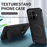 Θήκη Xiaomi 17T 5G - WANLONFENG QT Series - Σκληρή Πλάτη PC+TPU - Γκρι - Stand — εικόνα 2