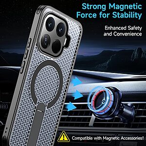 ΘΗΚΕΣ ΚΙΝΗΤΩΝ ΑΞΕΣΟΥΑΡ XIAOMI Mi 5X 22 Θήκη Xiaomi 17T 5G - OEM - Σκληρή Πλάτη PC+TPU - Μαύρο - Stand — εικόνα 2