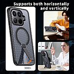Θήκη Xiaomi 17T 5G - OEM - Σκληρή Πλάτη PC+TPU - Μαύρο - Stand — εικόνα 6