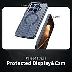 Θήκη Xiaomi 17T 5G - OEM - Σκληρή Πλάτη PC+TPU - Μπλε - Stand — εικόνα 4