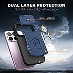 Θήκη Xiaomi 17T 5G - OEM - Σκληρή Πλάτη PC+TPU - Μπλε - Stand — εικόνα 8