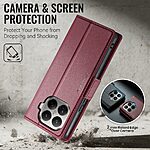 Θήκη Xiaomi 17T 5G - CASEME 023 - Flip Πορτοφόλι από Συνθετικό Δέρμα (PU) με TPU - Κόκκινο - RFID/Wallet/Stand — εικόνα 10