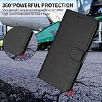 Θήκη Xiaomi 17T 5G - OEM - Flip Πορτοφόλι από Συνθετικό Δέρμα (PU) με TPU - Μαύρο - RFID/Wallet/Stand/Λουράκι — εικόνα 9