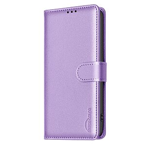 ΘΗΚΕΣ ΚΙΝΗΤΩΝ ΑΞΕΣΟΥΑΡ XIAOMI Mi A1 8 Θήκη Xiaomi 17T 5G - BINFEN COLOR BF32 - Flip Πορτοφόλι από Συνθετικό Δέρμα (PU) με TPU - Μωβ - RFID/Wallet/Stand — εικόνα 2