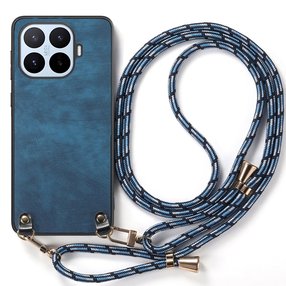 Θήκη Xiaomi 17T 5G - OEM Retro Leather - Πλάτη από Συνθετικό Δέρμα (PU) με TPU - Μπλε - Λουράκι Πλάτη από Συνθετικό Δέρμα (PU) με TPU για Xiaomi 17T 5G (OEM) σε Μπλε με ρυθμιζόμενο λουράκι 120cm — κομψή retro αισθητική & ενισχυμένη προστασία από πτώσεις για καθημερινή χρήση.