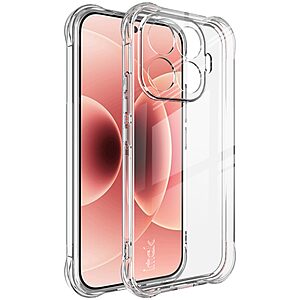 ΘΗΚΕΣ ΚΙΝΗΤΩΝ ΑΞΕΣΟΥΑΡ XIAOMI Mi A1 25 Πλάτη TPU για Xiaomi 17T 5G (IMAK) σε Διάφανο — τεσσάρων γωνιών airbag προστασία & ανασηκωμένα χείλη γύρω από κάμερα & οθόνη για καθημερινή ανθεκτικότητα.