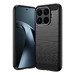 Πλάτη TPU για Xiaomi 17T 5G (OEM) σε Μαύρο με υφή Carbon Fiber — αντιδακτυλική επιφάνεια & ανασηκωμένα χείλη για προστασία από πτώσεις & γρατζουνιές.