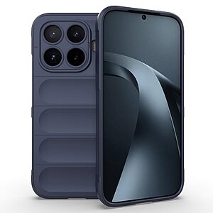 ΘΗΚΕΣ ΚΙΝΗΤΩΝ ΑΞΕΣΟΥΑΡ XIAOMI Mi 5X 9 Πλάτη TPU για Xiaomi 17T 5G (OEM) σε Μπλε Σκούρο — αντικραδασμική προστασία με αντιολισθητική λαβή & ανασηκωμένα χείλη γύρω από κάμερα & οθόνη.