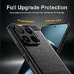 Θήκη Xiaomi 17T Pro 5G - OEM - Πλάτη Carbon Fiber + TPU - Μαύρο — εικόνα 3