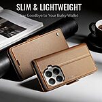 Θήκη Xiaomi 17T Pro 5G - CASEME 023 - Flip Πορτοφόλι από Συνθετικό Δέρμα (PU) με TPU - Καφέ - RFID/Wallet/Stand — εικόνα 10