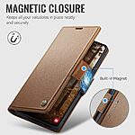 Θήκη Xiaomi 17T Pro 5G - CASEME 023 - Flip Πορτοφόλι από Συνθετικό Δέρμα (PU) με TPU - Καφέ - RFID/Wallet/Stand — εικόνα 2