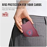 Θήκη Xiaomi 17T Pro 5G - CASEME 023 - Flip Πορτοφόλι από Συνθετικό Δέρμα (PU) με TPU - Κόκκινο - RFID/Wallet/Stand — εικόνα 6