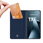Θήκη Xiaomi 17T Pro 5G - DUX DUCIS Skin Pro Series - Flip Πορτοφόλι από Συνθετικό Δέρμα (PU) με TPU - Μπλε - Wallet/Stand — εικόνα 3