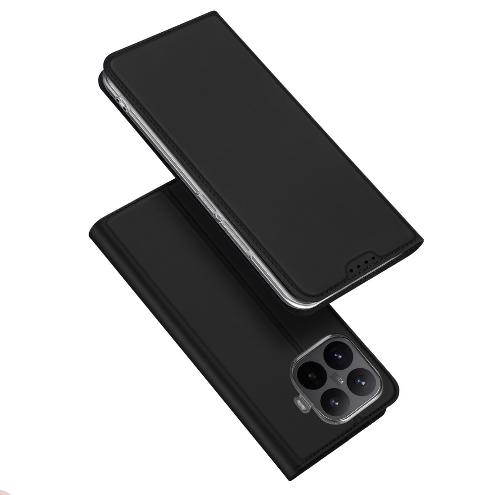 Θήκη Xiaomi 17T Pro 5G - DUX DUCIS Skin Pro Series - Flip Πορτοφόλι από Συνθετικό Δέρμα (PU) με TPU - Μαύρο - Wallet/Stand Flip Πορτοφόλι από Συνθετικό Δέρμα (PU) για Xiaomi 17T Pro 5G (DUX DUCIS Skin Pro Series) — θήκη καρτών, ρυθμιζόμενη βάση stand & μαγνητικό κλείσιμο για καθημερινή προστασία.