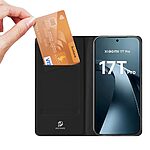 Θήκη Xiaomi 17T Pro 5G - DUX DUCIS Skin Pro Series - Flip Πορτοφόλι από Συνθετικό Δέρμα (PU) με TPU - Μαύρο - Wallet/Stand — εικόνα 3