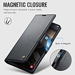 Θήκη Xiaomi 17T Pro 5G - CASEME 023 - Flip Πορτοφόλι από Συνθετικό Δέρμα (PU) με TPU - Μαύρο - RFID/Wallet/Stand — εικόνα 2