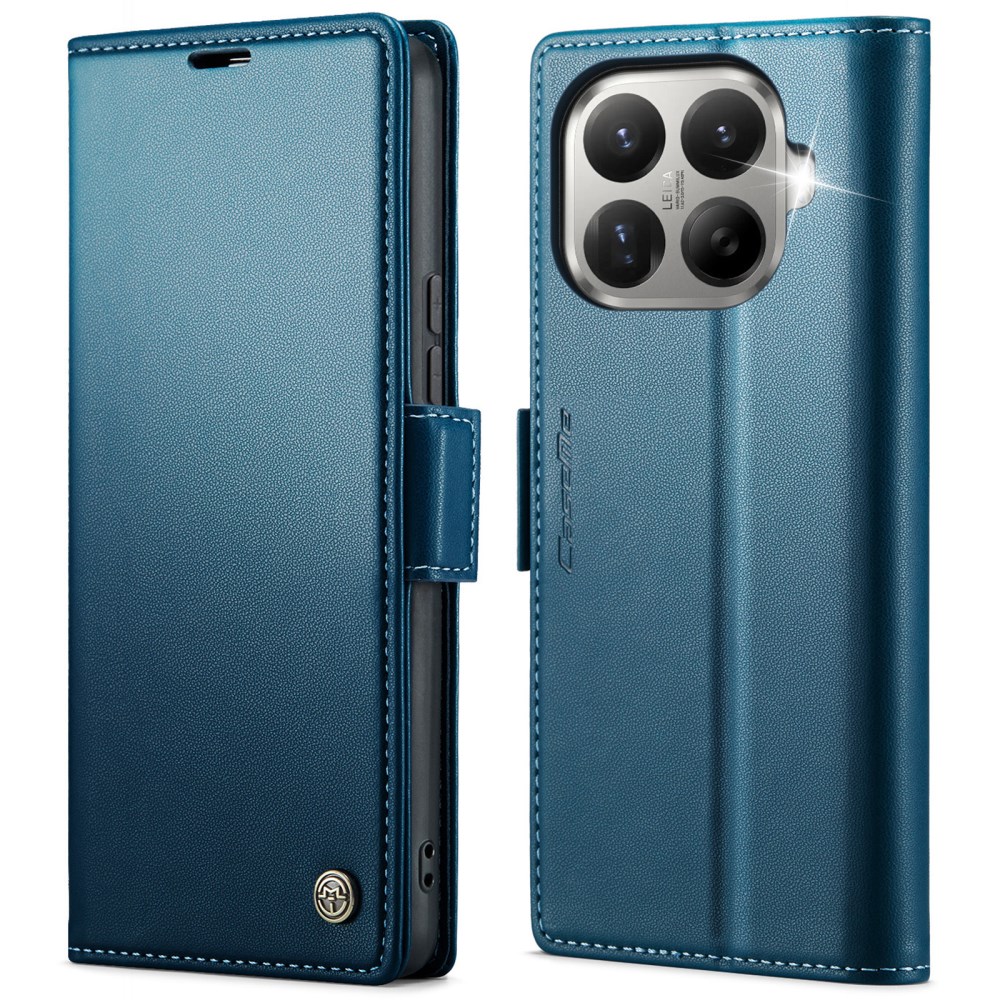 Θήκη Xiaomi 17T Pro 5G - CASEME 023 - Flip Πορτοφόλι από Συνθετικό Δέρμα (PU) με TPU - Μπλε - RFID/Wallet/Stand Flip Πορτοφόλι από Συνθετικό Δέρμα (PU) για Xiaomi 17T Pro 5G (CASEME 023) σε Μπλε — 3 θήκες καρτών, RFID blocking & βάση στήριξης για hands-free προβολή.