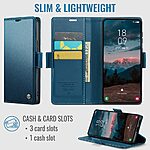 Θήκη Xiaomi 17T Pro 5G - CASEME 023 - Flip Πορτοφόλι από Συνθετικό Δέρμα (PU) με TPU - Μπλε - RFID/Wallet/Stand — εικόνα 4
