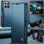 Θήκη Xiaomi 17T Pro 5G - CASEME 023 - Flip Πορτοφόλι από Συνθετικό Δέρμα (PU) με TPU - Μπλε - RFID/Wallet/Stand — εικόνα 8