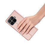 Θήκη Xiaomi 17T Pro 5G - DUX DUCIS Skin Pro Series - Flip Πορτοφόλι από Συνθετικό Δέρμα (PU) με TPU - Ροζ - Wallet/Stand — εικόνα 7