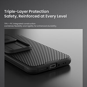 ΘΗΚΕΣ ΚΙΝΗΤΩΝ ΑΞΕΣΟΥΑΡ XIAOMI Mi 5X 32 Θήκη Xiaomi 17T Pro 5G - NILLKIN Camshield Pro Series - Σκληρή Πλάτη PC+TPU - Ημιδιάφανο — εικόνα 2