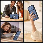 Θήκη Xiaomi 17T Pro 5G - OEM - Σκληρή Πλάτη PC+TPU - Μπλε - Stand — εικόνα 4